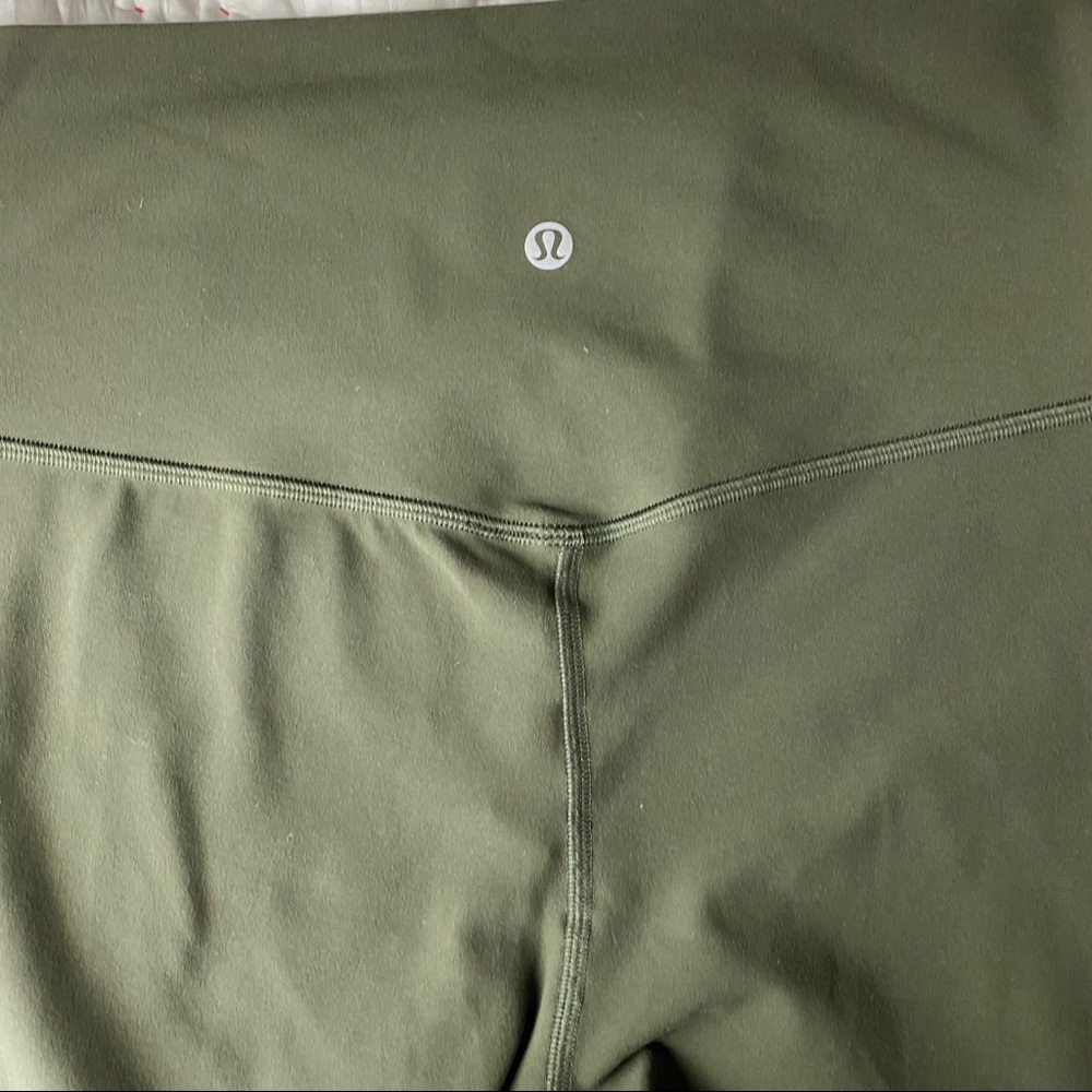 Lululemon Align Pant II *25" Dark Olive NWOT - Picture 3 of 16